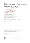 Philosophy, Psychiatry, & Psychology cover