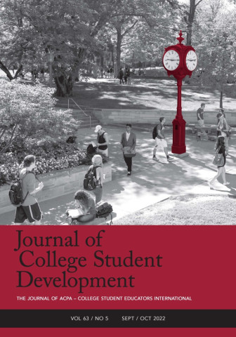 Cover image of Journal of College Student Development
