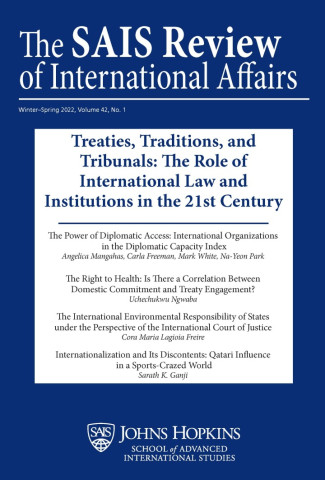 Cover image of The SAIS Review of International Affairs