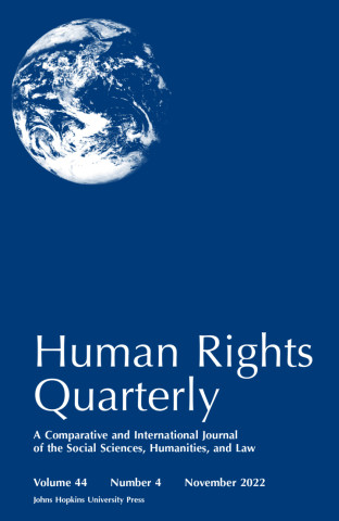 《人权季刊》封面图片