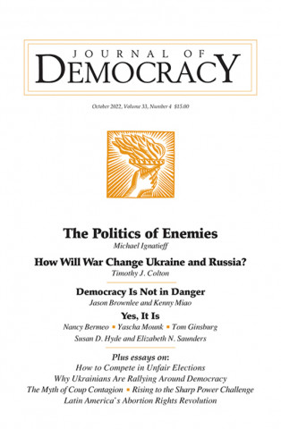 Cover image of Journal of Democracy