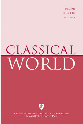 Cover image of Classical World: A Quarterly Journal on Antiquity